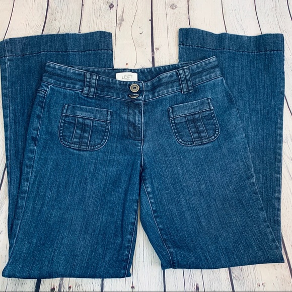 LOFT Denim - Loft | Flare Jeans w/front pockets Size 4p
